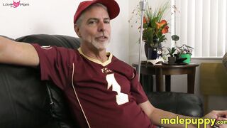 Your stepdad Richard Lennox accidentally FARTS during a game