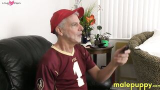 Your stepdad Richard Lennox accidentally FARTS during a game