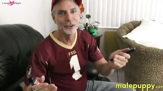 Your stepdad Richard Lennox accidentally FARTS during a game