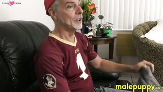 Your stepdad Richard Lennox accidentally FARTS during a game