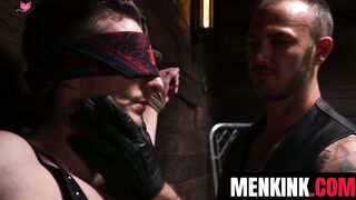 Christian Wilde breaks virgin Michael Jackman with floggers and cock