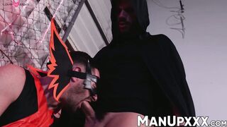 Dominant Marco Lorenzo destroys the face of his captor Gio Carrera