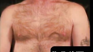 MenWorkinXXX.com - Mature stud with sexy mustache masturbates until he achieves orgas