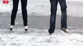 Sizzling Winter Warmth Lussy and Laras Frozen Finger Frenzy