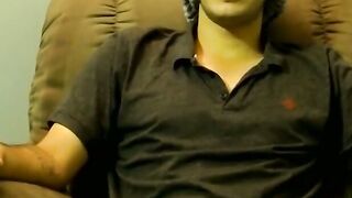 JoeSchmoeXXX.com - Chunky boy sucks big hairy dick and makes his buddy blast