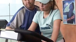 Sascha anal screwed by fitness instructo