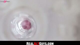 RealAltGuys.com - Emo twink Tyler Hancock fucks his fleshlight solo and cums intensel