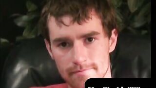 MenWorkinXXX.com - Well-built younger guy masturbates while watching porn and cums ha