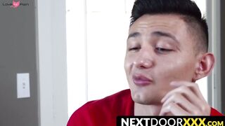 NextDoorXXX.com - Stud's slow seduction into a raw, intense bareback session