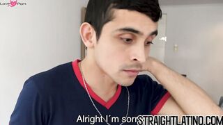 Straight Latino turned gay and rammed doggy style hardcore