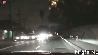 Delectable blonde floosy enjoys sex with a random dude