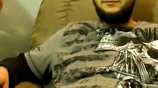 JoeSchmoeXXX.com - Hairy American Lurch gets sucked by mature black homo