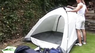 Wildwood Whore Debbies Tent Tease and Backwoods Bang