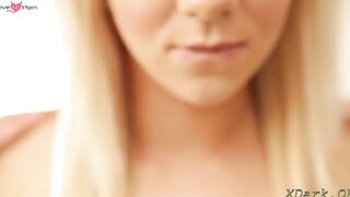 Awesome blonde darling blowing good