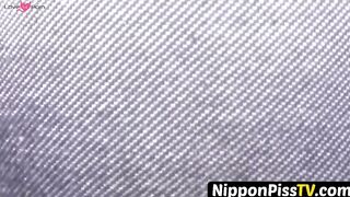NipponPissTV.com - Amateur Japanese babe pisses outdoors on secret cam footage
