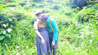 Desi Indian Real Chudai on open road and jungle outdoor hardcore