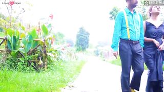 Desi Indian Real Chudai on open road and jungle outdoor hardcore