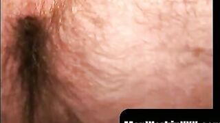 MenWorkinXXX.com - Mature homo comes hard while his ass is filled with a dildo