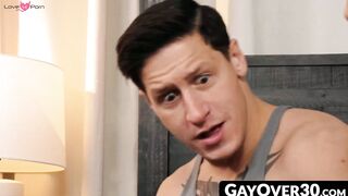 GayOver30.com - Stepbrother Dalton Riley removes my innocence with raw rough fucking
