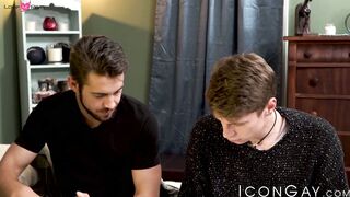 Dante Colle comforts Troy Accola with his big dick