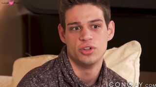 Dante Colle bend his ass over for hardcore sex with Michael Delray