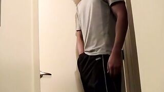 Sexy attractive twinks fuck each other after hot shower