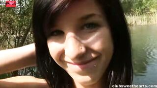 BAREFOOT AND BREATHLESS 19 Minute River Rendezvous with the SULTRY Sex Siren Barbara