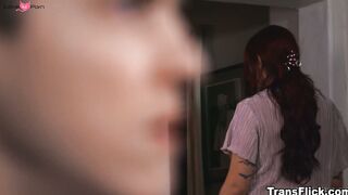 Sofia Ferrari and her boyfriend Sage Roux having loving sex before turning in