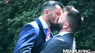 Hunk Joe Gillis hires Leo Grin as party planner and fuck buddy