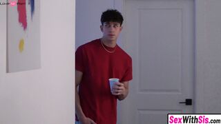Big dick stepbro bangs teen step sisters