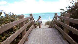 Lovely brunette gal Skyy Cherry fucked in all poses