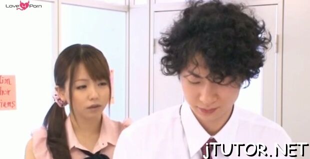 Passionate chick Saki Ninomiya does her best to cum