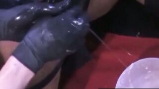CentralFisting.com - Lasalle's ass kneaded by Berlin and Heyford's fists