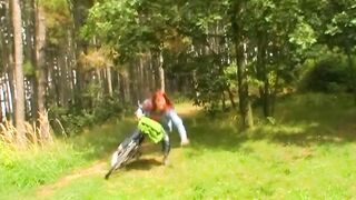 Cutie takes a hard old dick