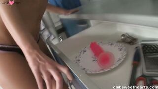 BLASTED ON SATISFACTION Big tit Hot Takes It All Off into 11 Minute Sex party For 1!