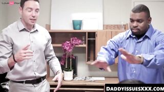 Two daddies bring cocks while we play games