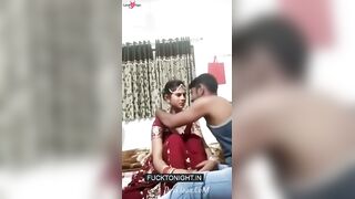 Rajasthani newly weds couple fourplay before 1st night Suhagrat desi leak mms