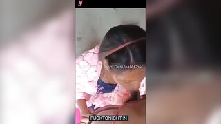 Cute Young Village Cousin Sister Sucking Cousin Dick and Fucking viral desi sex (2)