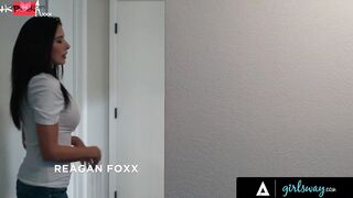 Forbidden Frenzy Step daughter Seduced by Mothers Sultry Kisses