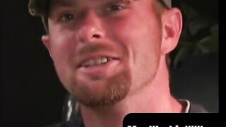MenWorkinXXX.com - Naughty mature guy strokes his large cock and cums intensely