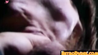 RetroDudes.com - Kinky hairy jock gets ass drilled raw doggystyle while moaning