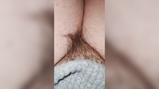 Close up clitoris orgasm