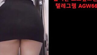 Korea long booty women