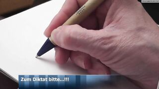 Crazy-Tina - Zum Diktat bitte