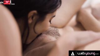 Truth or Dare See Beloved Brunettes Freya Parker Violet Starr Kiss, Suck PLOWED Without Caring Whos Recording