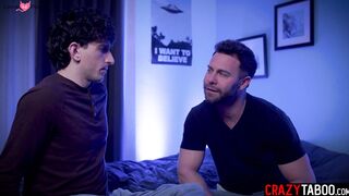 Hailey Rose fucked by stepbro and friend