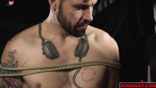 Van Darkholme and Vander Pulaski have Buck Richards begging like a sissy to cum