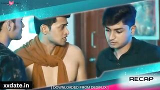 Huge Boobs Indian Milf Bhabhi Strips Saree And Fucks With Devar Ji PART 1_1