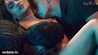 Huge Boobs Indian Milf Bhabhi Strips Saree And Fucks With Devar Ji PART 1_1