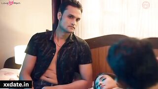 Huge Boobs Indian Milf Bhabhi Strips Saree And Fucks With Devar Ji PART 1_1